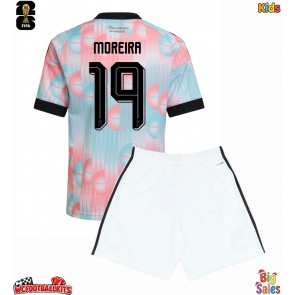 Belgium Diego Moreira #19 Replica Away Stadium Kit for Kids World Cup 2026 Short Sleeve (+ pants)